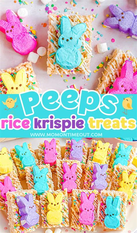These Adorable Peeps Rice Krispie Treats Are The Perfect Way To Celebrate This Special Holiday