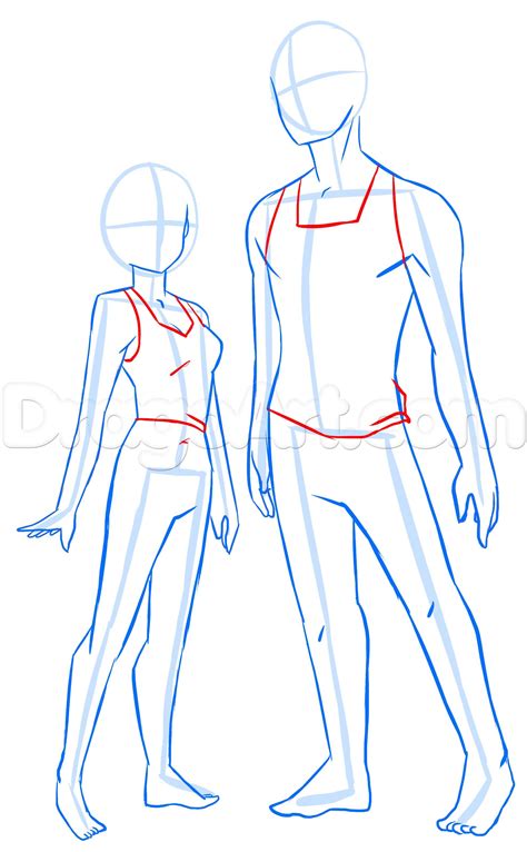 How To Draw A Person Full Body With Clothes After Learning To Draw