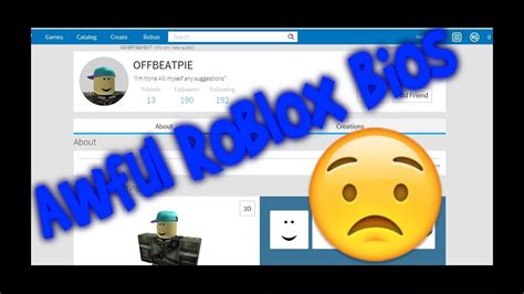Funny Roblox Bio - Roblox Free Robux No Apps