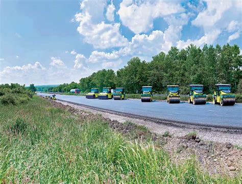 Bundesautobahnen lub bab) są oznaczane literą a wraz z liczbą. Utilajele Ammann reabilitează autostrada A7 din Germania | Revista Utilaje & Constructii