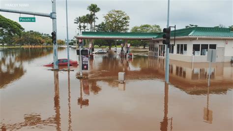 Video Hawaii Island Flooding Update Noon On Saturday Aug 25