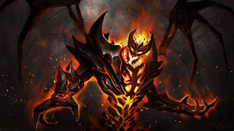 Dota 2 Nevermore Wallpapers Wallpaper Cave