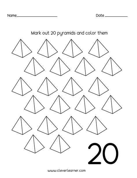 Ways To Make Numbers To 20 Worksheet