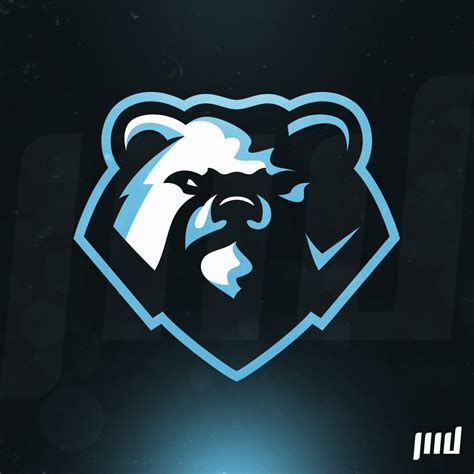 Bear1 Beast Logo Wild Logo Sports Decals Bear Drawing Sports Team