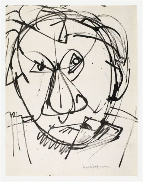 Bookworm Topcat77 Hans Hofmann Self Portrait Ca 1942