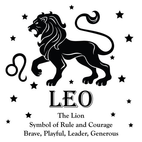 Courage Lion Symbol