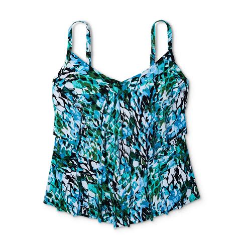 Green aqua official channel on aquascaping and planted aquariums. Women's Plus Size Tiered Tankini Animal - Aqua Green ...