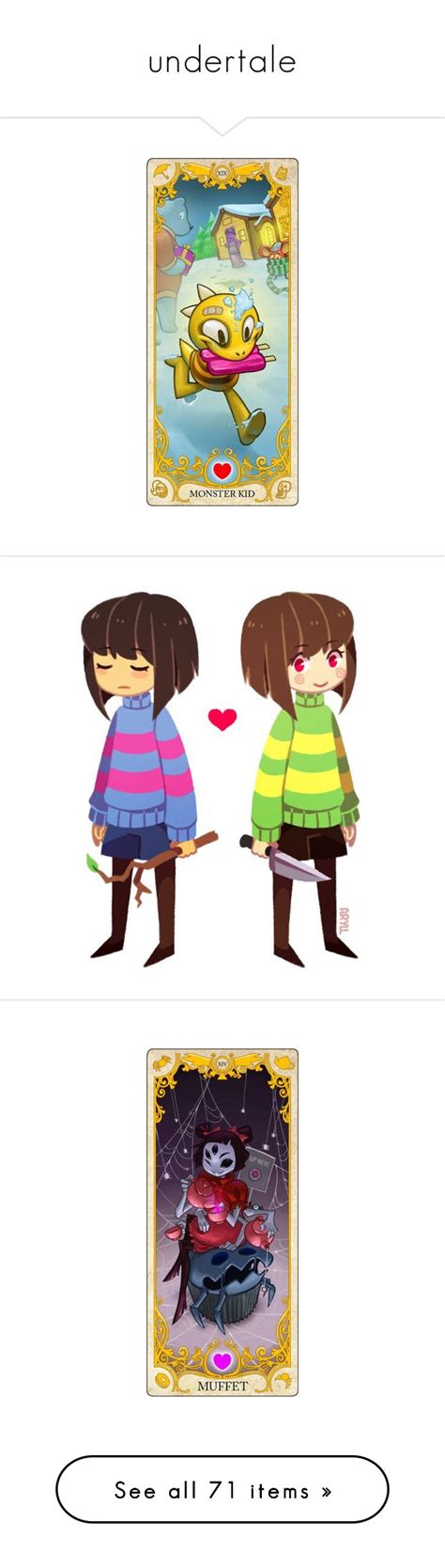 Undertale By Coollolkid Liked On Polyvore Featuring Games Fanart