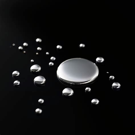 Drops Of Mercury Photograph By Science Photo Library Pixels