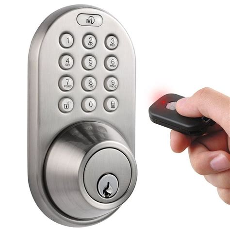 Milocks Qf 02sn Keyless Entry Deadbolt Door Lock With Electronic