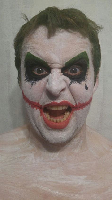 Joker Face Paint Joker Face Paint Makeup Tutorial For Beginners Joker Face