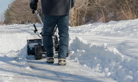 Walk Behind Snow Plow The Snow Bull Orec Canada