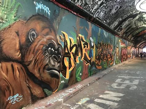 Leake Street Tunnel London Graffiti Under The Arches