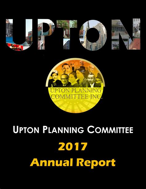 2017 Upton Planning Committee Annual Report By Upton Planning Committee