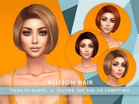 Sims 4 Female Hairstyles Telegraph