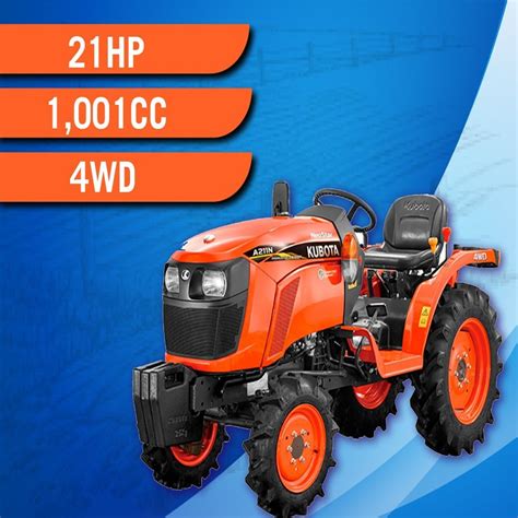 Kubota A211n Op Tractor At Rs 437900piece Kubota Tractor In Pithora
