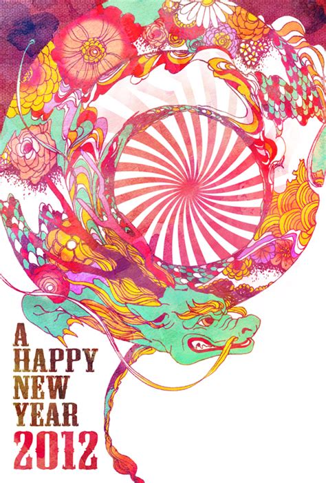 Brother creative center offers free, printable templates for cards & invitations. 30 Vibrant Greeting Card Designs for Chinese New Year 2012 ...