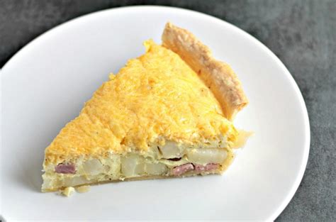 Ham And Potato Quiche Mindys Cooking Obsession