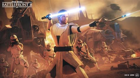 The Battle Of Geonosis Star Wars Battlefront 2 Cinematic 4k Ultra