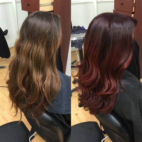 It is characterized by higher levels of the dark pigment eumelanin and lower. Red light brown balayage | Brown hair balayage, Red ...