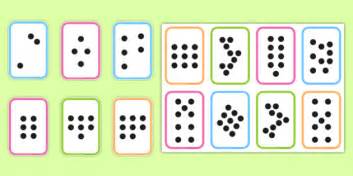 Subitising Cards 1 9 Maths Primary Teaching Resources