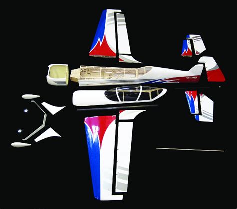 Sebart Sukhoi Major Airframe Components With A 3 Ft Reference Length