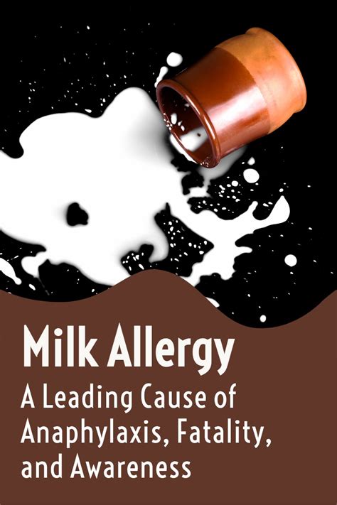 Can You Get Anaphylaxis From A Milk Allergy How Common Is It