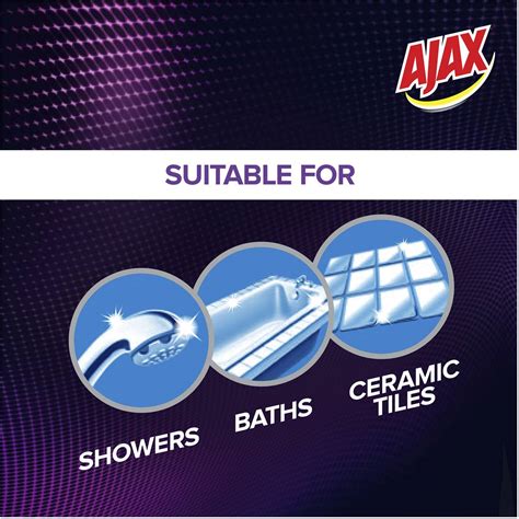 Ajax Bathroom Cleaner Disinfectant Trigger 500ml Woolworths