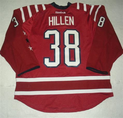 Jack Hillen Washington Capitals 2015 Nhl Winter Classic Red Game