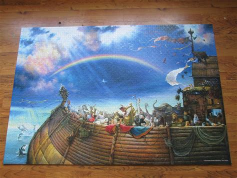 6000 piece Noah Ark puzzle completed | Whew! I completed thi… | Flickr