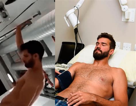 El futbolista Alisson Becker desnudo en un escandaloso vídeo viral CromosomaX