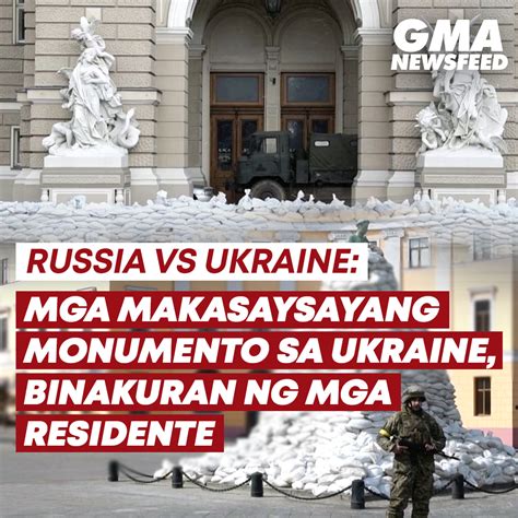 Mga Makasaysayang Monumento Sa Ukraine Binakuran Ng Mga Residente