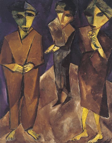 Cubismo Kaddish Lasar Segall 1917 A Obra é Bem Evidente Para O