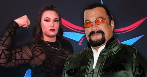 Steven Seagal S Daughter Has First Wrestling Match Under Wwe Legend Metro News