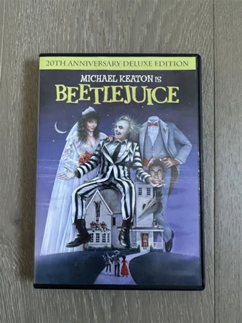 Beetlejuice Dvd Th Anniversary Deluxe Edition Picclick