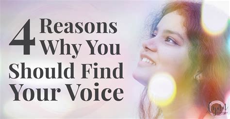 How To Find Your Voice