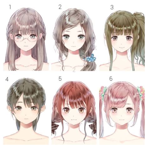 Anime Hair Girl Tutorial Anime4u