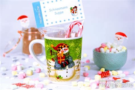 Geschenke im glas selber machen. Schneemannsuppe ♥ eine süße Ideen zu Weihnachten