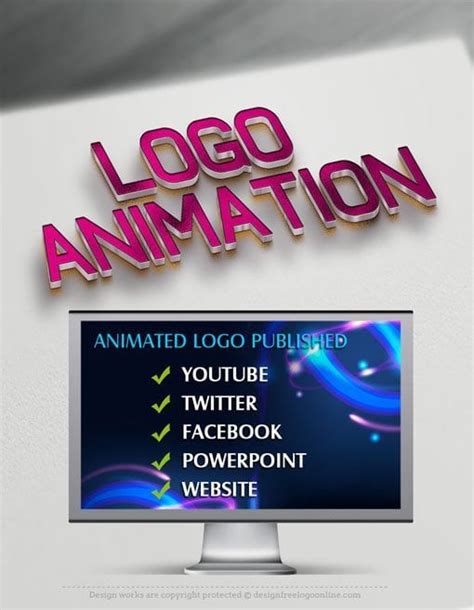 Create Your Own Video Logo Animation Intro Animated Logo