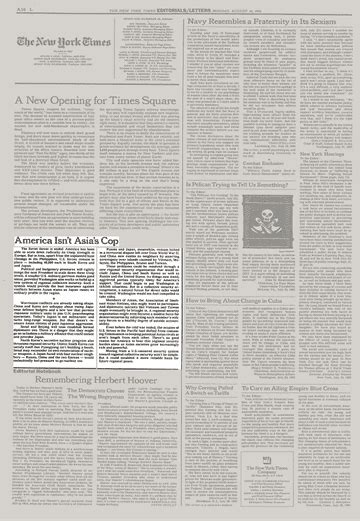 Opinion America Isnt Asias Cop The New York Times