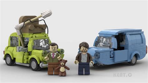 Lego Ideas Mr Bean Against Three Wheels