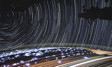 Time Lapse Photo Taken From Space Reveals Earths Dazzling Lights