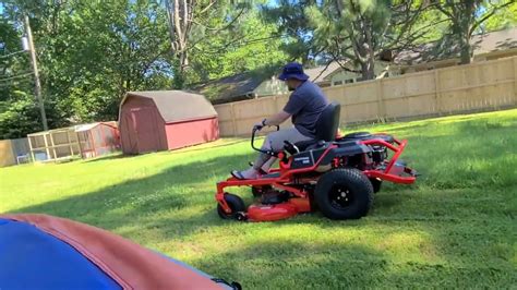 Trying Out Our New Craftsman Z5200 Zero Turn Mower Youtube