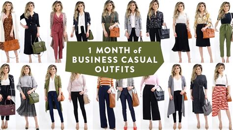 1 Month Of Business Casual Outfit Ideas Smart Casual Work Office Wear