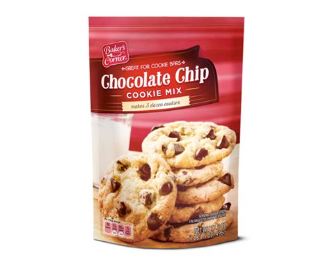 Sugar Cookie Or Chocolate Chip Cookie Mix Bakers Corner Aldi Us