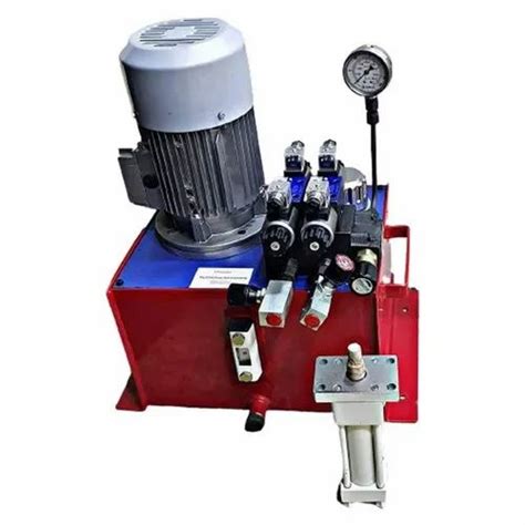 4 Hp Cast Iron Semi Automatic Hydraulic Power Pack For Automation