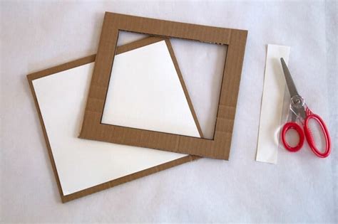 22 Diy Cardboard Picture Frames Guide Patterns