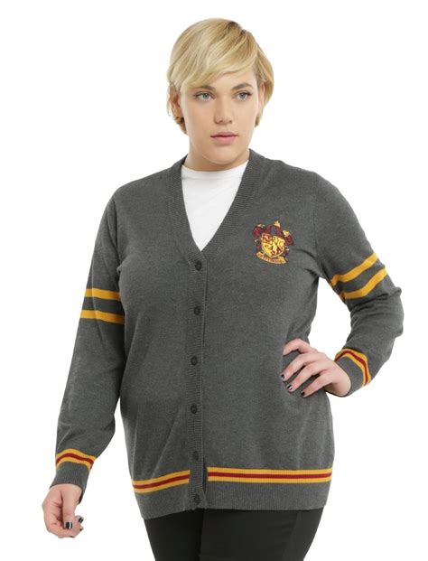 Harry Potter Gryffindor Girls Cardigan Plus Size Hot Topic