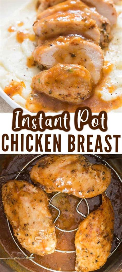 Times are given for different types below. Juicy Tender Instant Pot Chicken Breast- Curry Trail