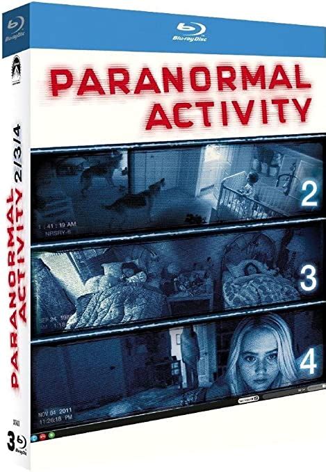 Paranormal Activity 2 3 4 Blu Ray Amazon Fr Katie Featherston